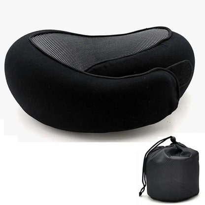 Premium Memory Foam Travel Neck Pillow